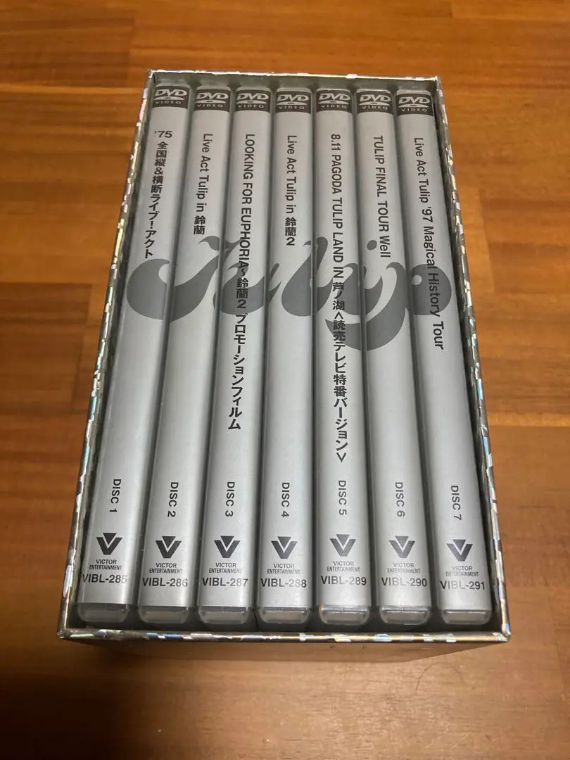 2025年最新】TULIP THE FILMS LIVE ACT TULIP DVD BOXの人気