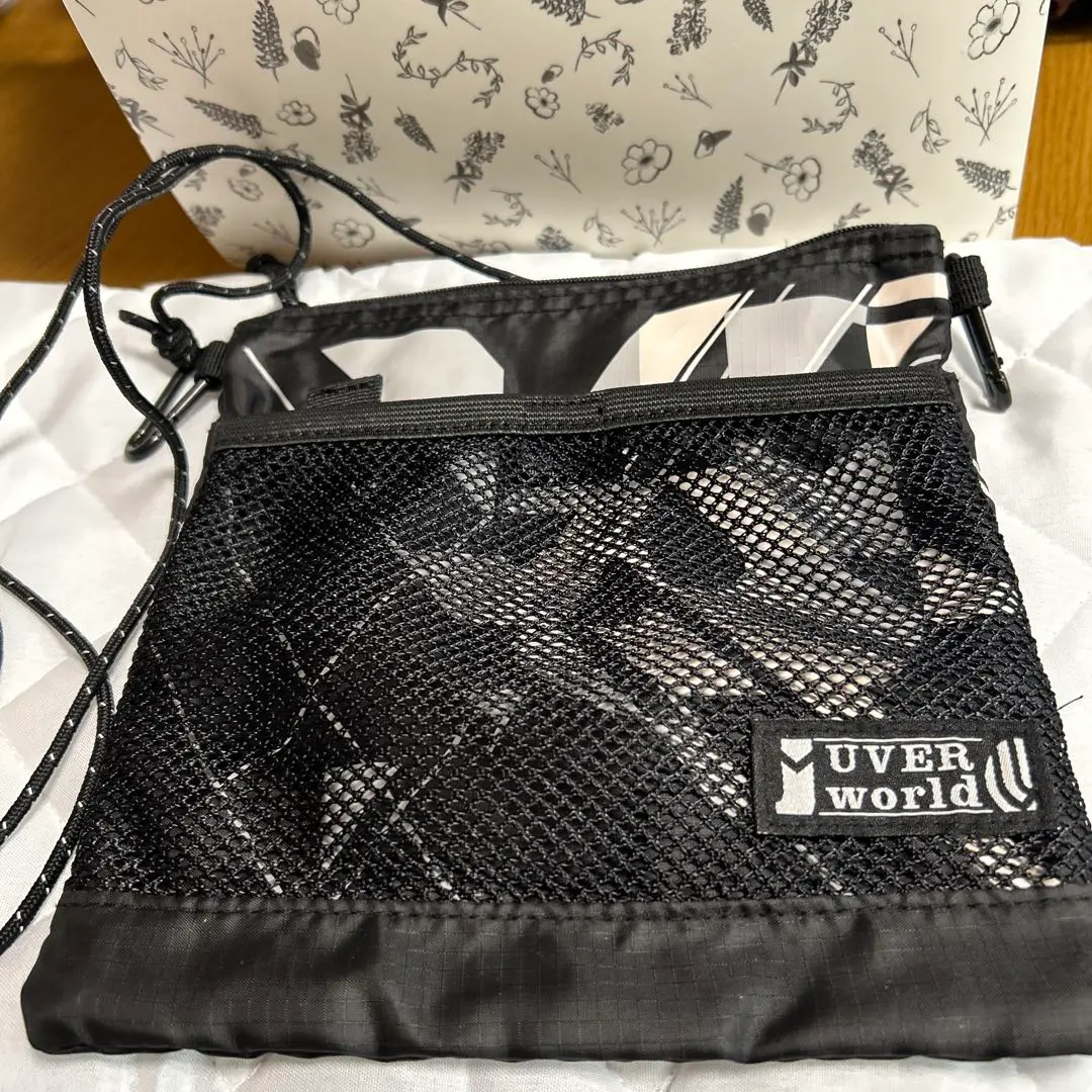 UVERworld メッシュ黒サコッシュ Zeppギターキーホルダー付 2025年最新】UVERworldサコッシュの人気アイテム - メルカリ