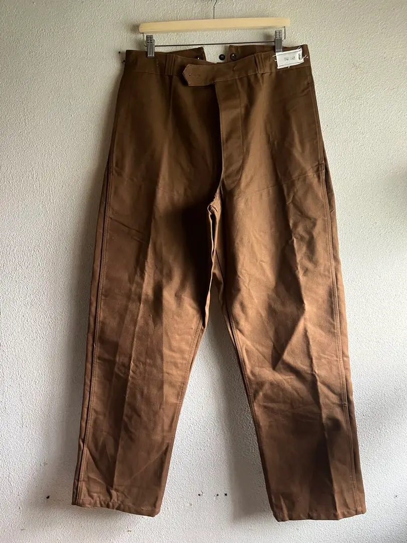 50s デッドストック フランス国鉄　SNCF レイルロードパンツ　ワークパンツ 40's～50's フレンチレイルロードワークパンツ [Dead Stock