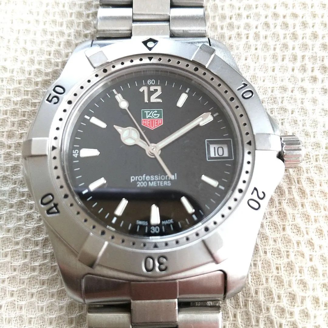 タグホイヤーWK1110 美品】TAG HEUER タグホイヤー 2000シリーズ WK1110 - メルカリ