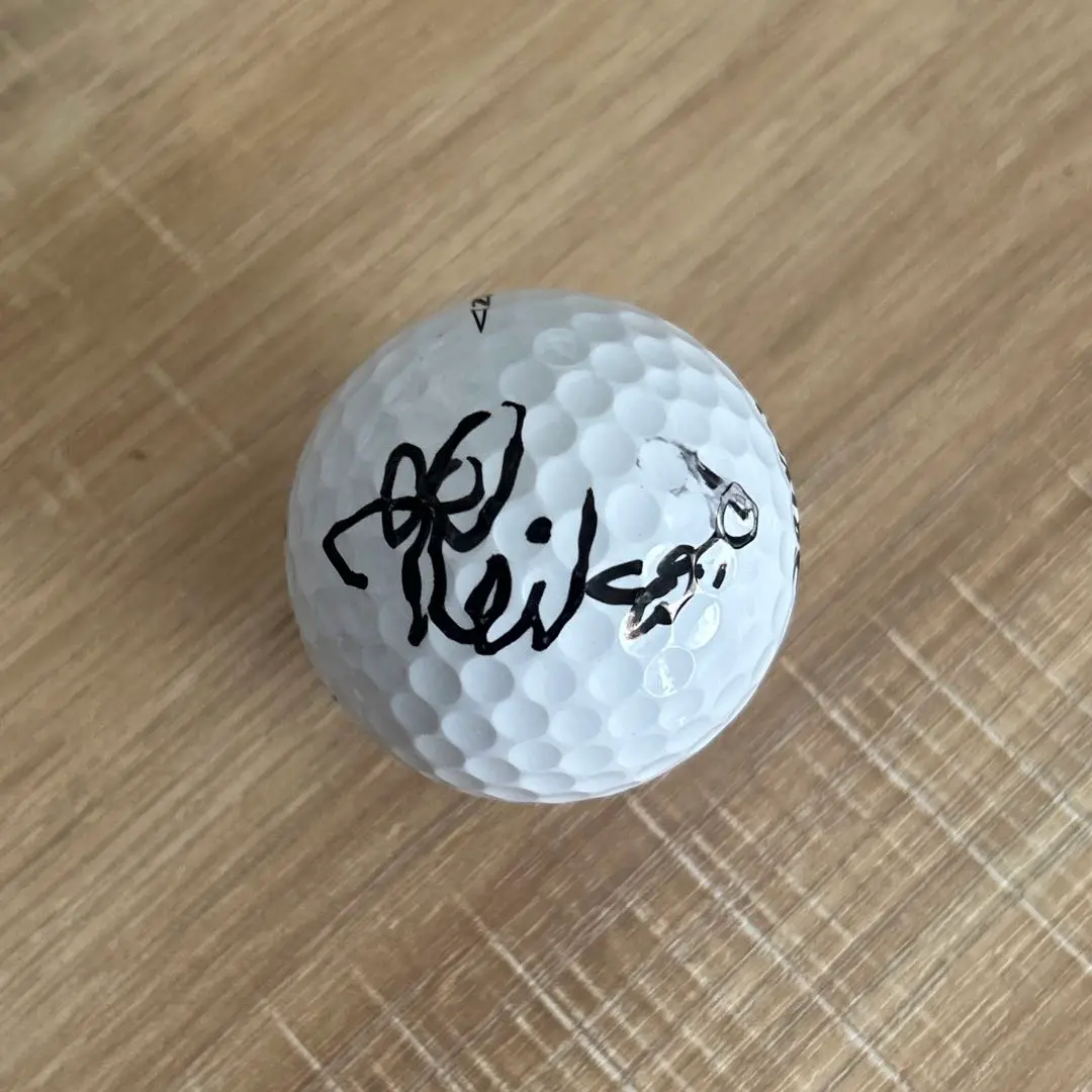 都玲華直筆サインゴルフボール 女子プロ 都玲華プロ 直筆サイン入り ボール JLPGA ミヤコレ