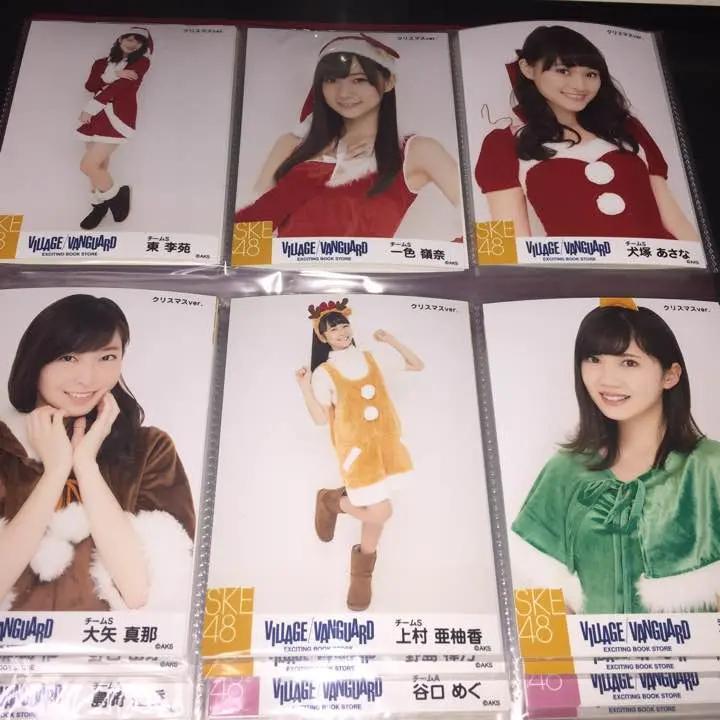 SKE48 ヴィレッジヴァンガード クリスマス 生写真 2種コンプ b