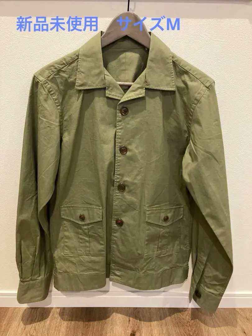 RING JACKET リングヂャケット サファリジャケット ネイビー L
