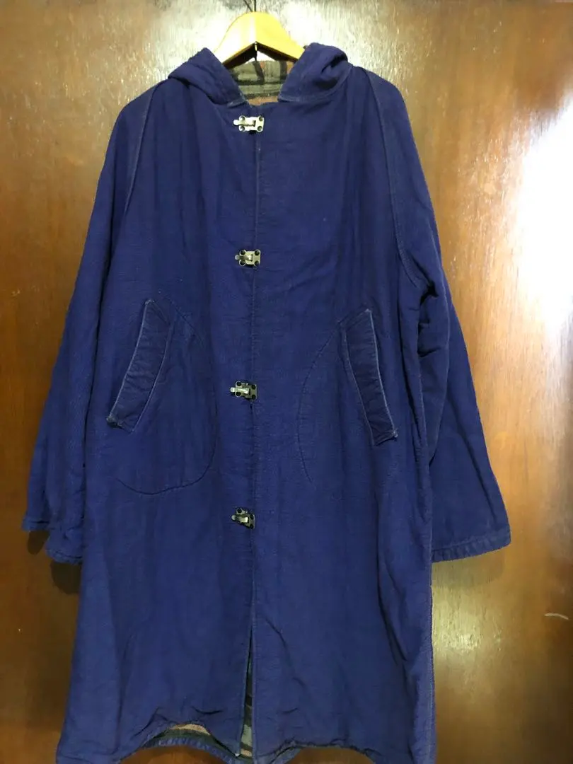 古董 30 年代 長椅外套 茄子紺 HODGMAN 的縮圖