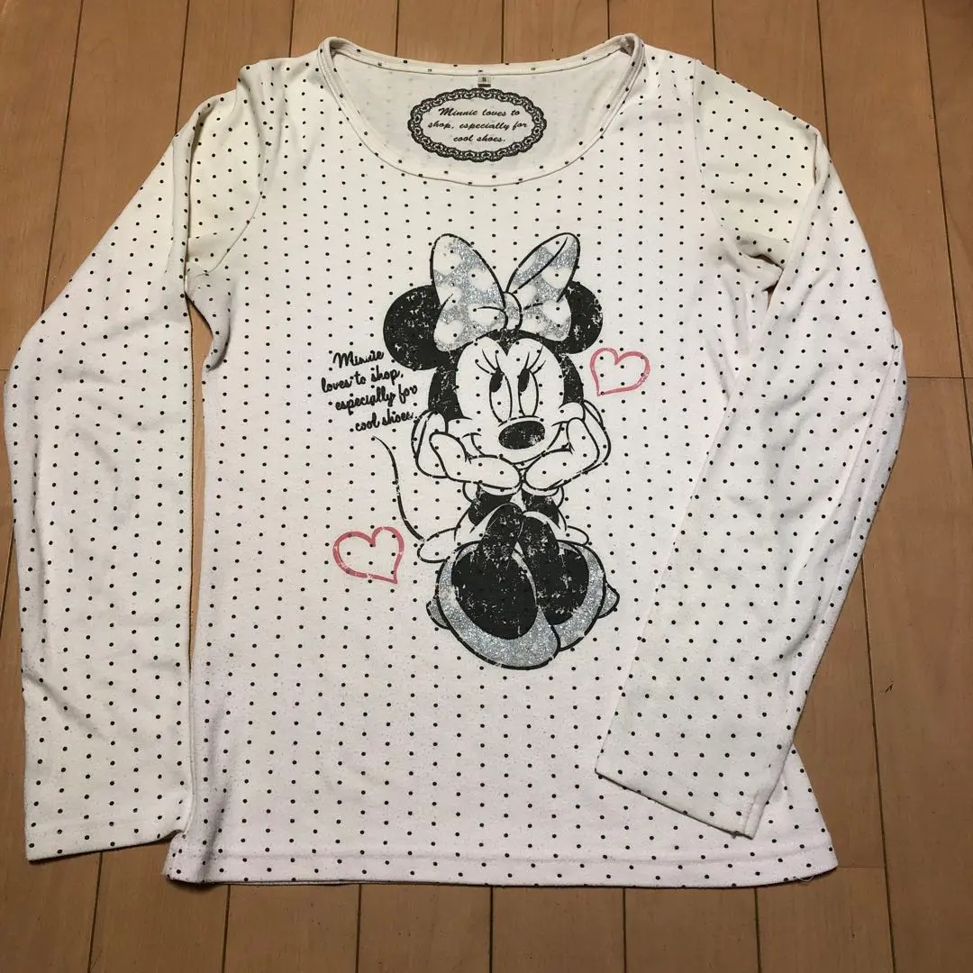 Thumbnail of Minnie Mouse, Underwear, S size, Long T-shirt, Long sleeve