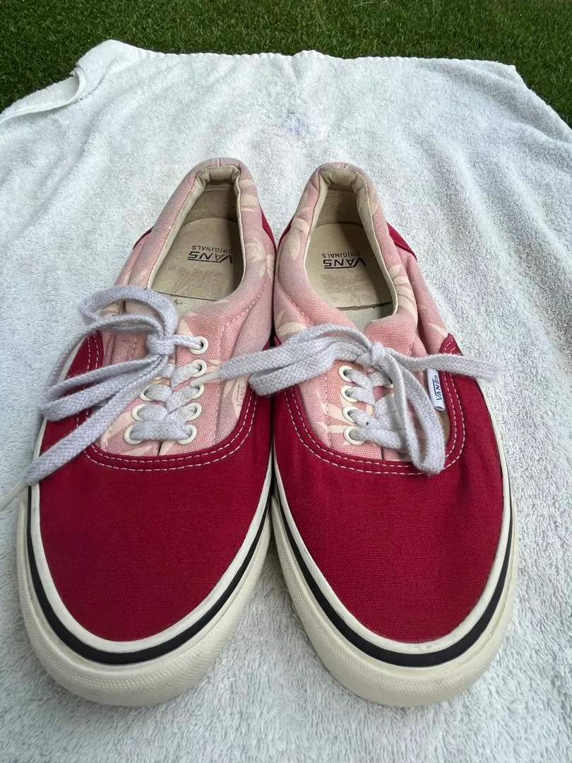 VANS ERA バンズ エラ 25cm US7 黒 マリファナ ガンジャ 麻柄