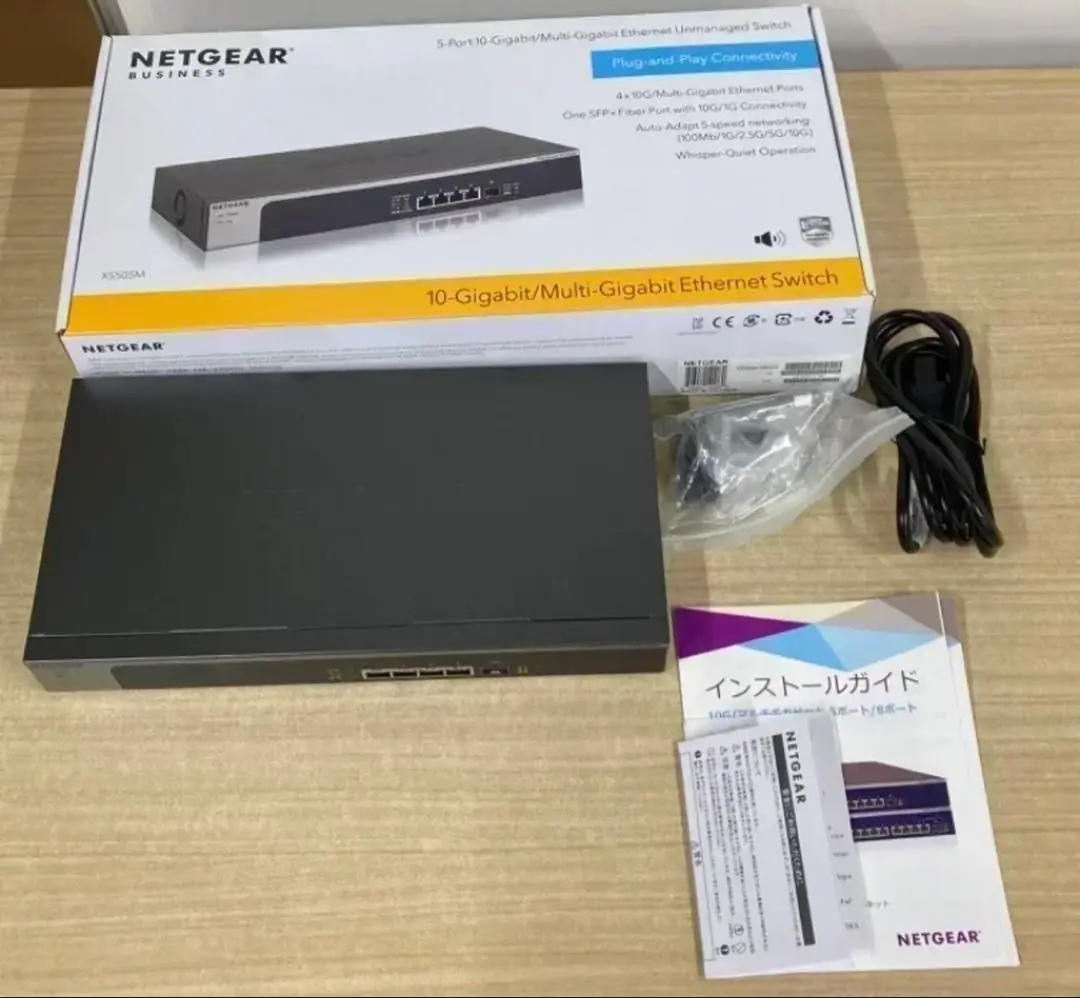 か*な様 未使用★ NETGEAR ネットギア　XS505M　ハブ Amazon.co.jp: 【正規品】 ネットギア NETGEAR スイッチングハブ
