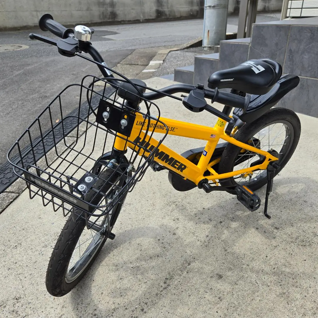 HUMMER 自転車 バスケット付き　24インチ HUMMER 「ハマー」HUMMER CTB246 24インチ 6段変速 子供用
