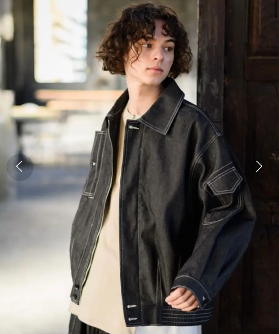 Thumbnail of Denim Flight Jacket