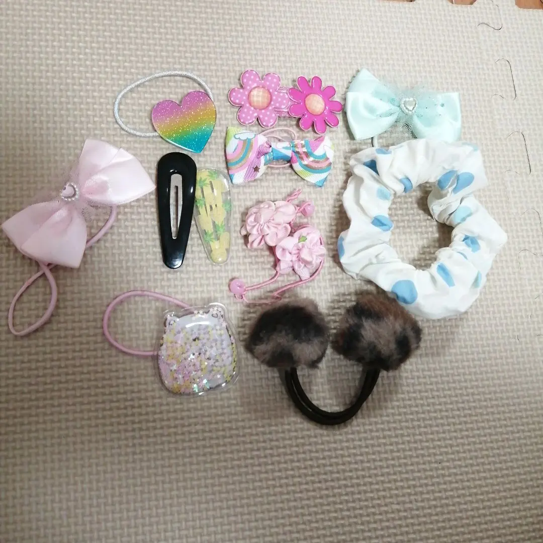 Thumbnail of Hair accessories set, bulk sale, hair ties, hair pins, kids, baby, girls