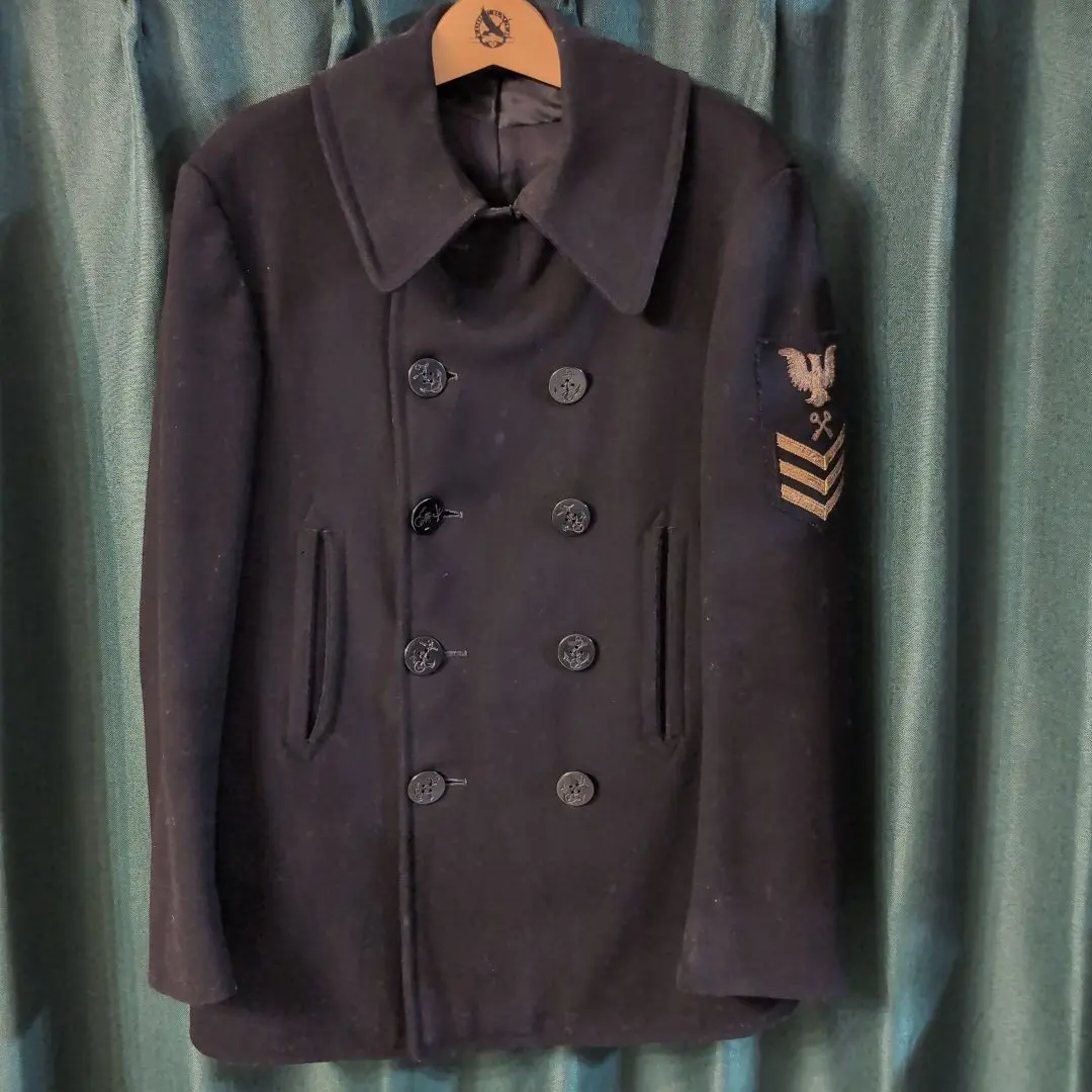 50s 50年代　ピーコート　usnavy アメリカ海軍Pコート年代判別方法【CLOTHING SUPPLY OFFICE】50