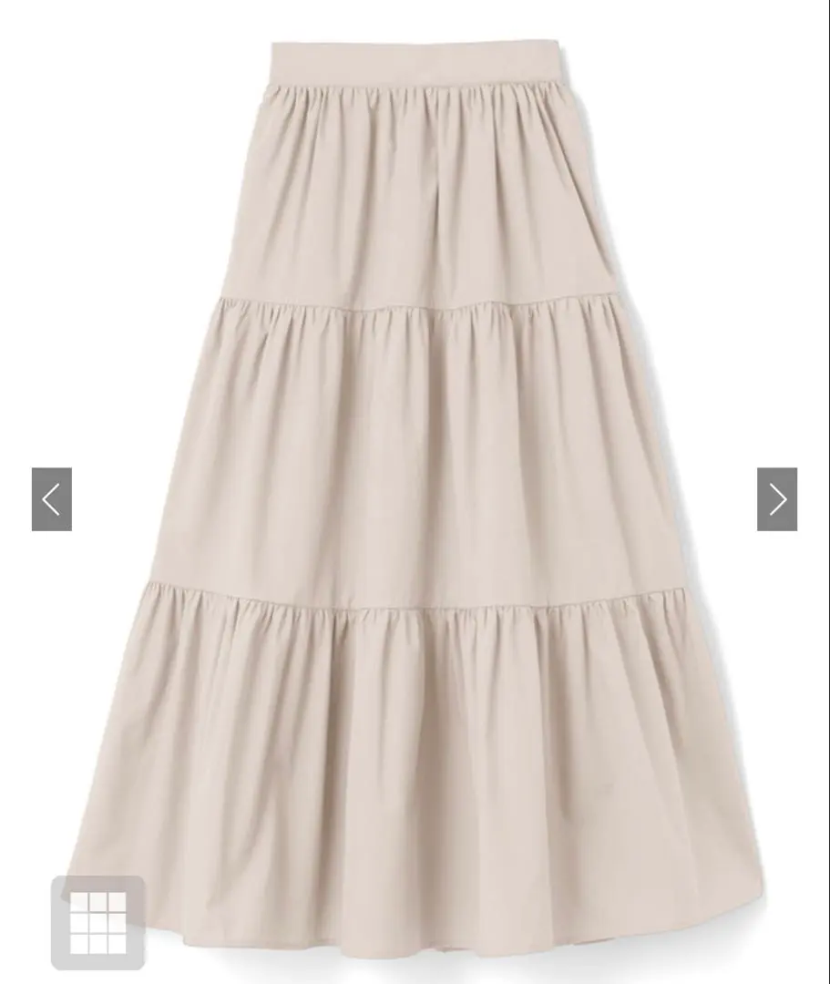 Thumbnail of GRL Tiered Long Skirt [k8985a]