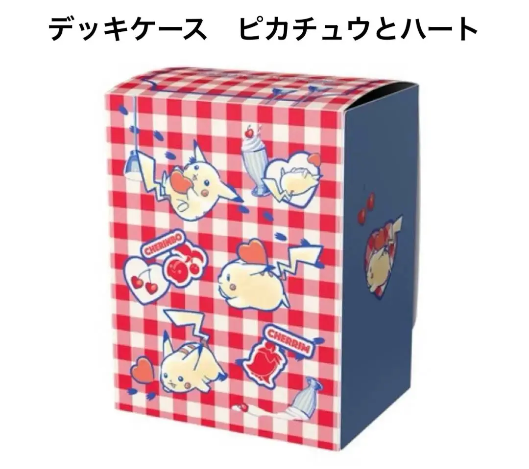 ピカチュウとハート スリーブ デッキケース ピカチュウ ハート