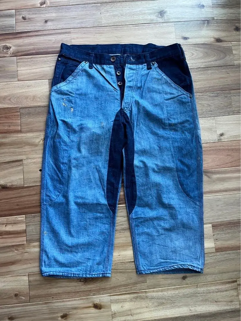 ink/インク/ink japan/ヴィンテージ再構築ペインターデニムパンツ Ink Style Denim Pants – U:UME