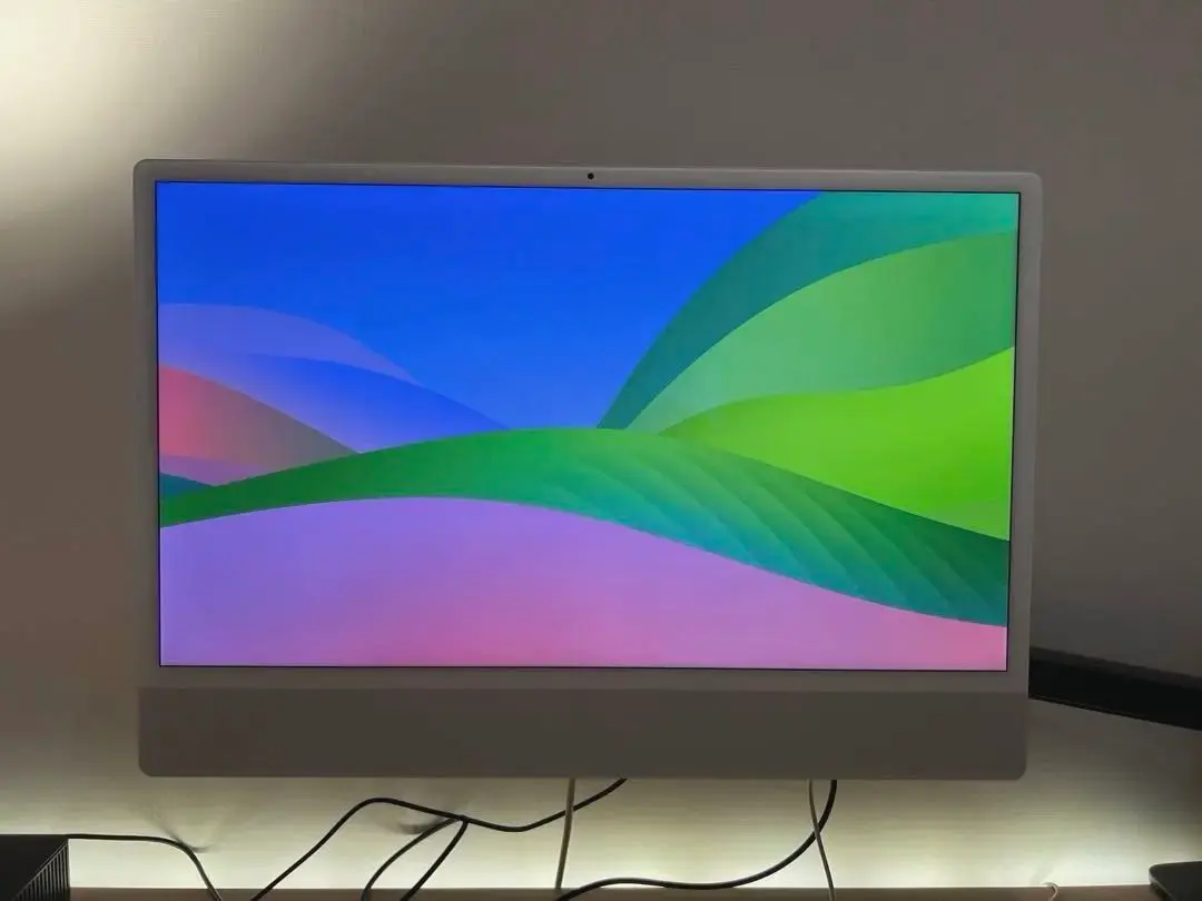 iMac M3 24インチ 24GBメモリ BTO ブルー 本体のみ VESA iMac M3 24インチ 24GBメモリ BTO ブルー 本体のみ VESA 24