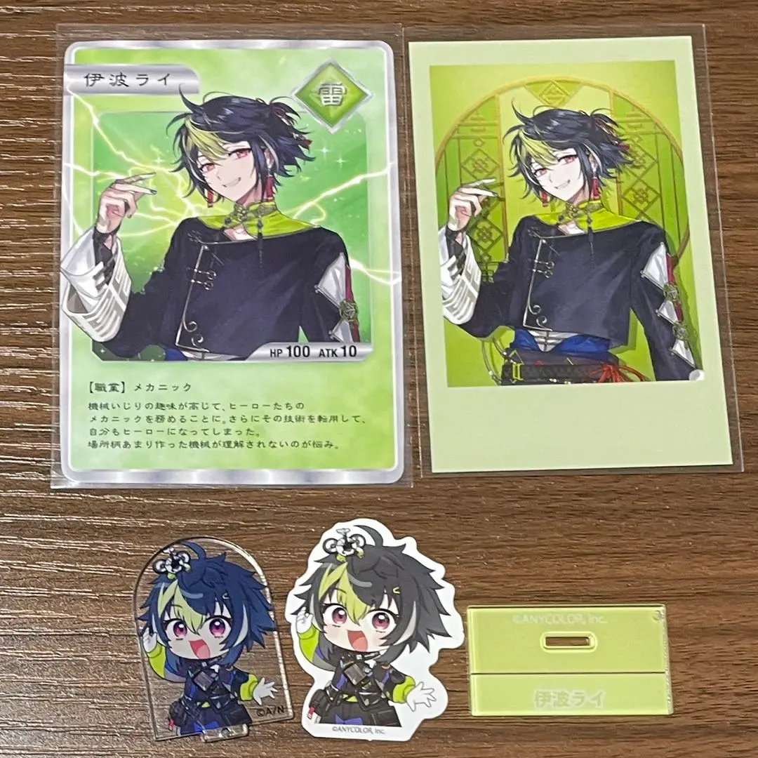 Thumbnail of Iha Rai Cheki (Polaroid photo) 2nd Anniversary Choco Egg Acrylic Stand Sticker Dytica