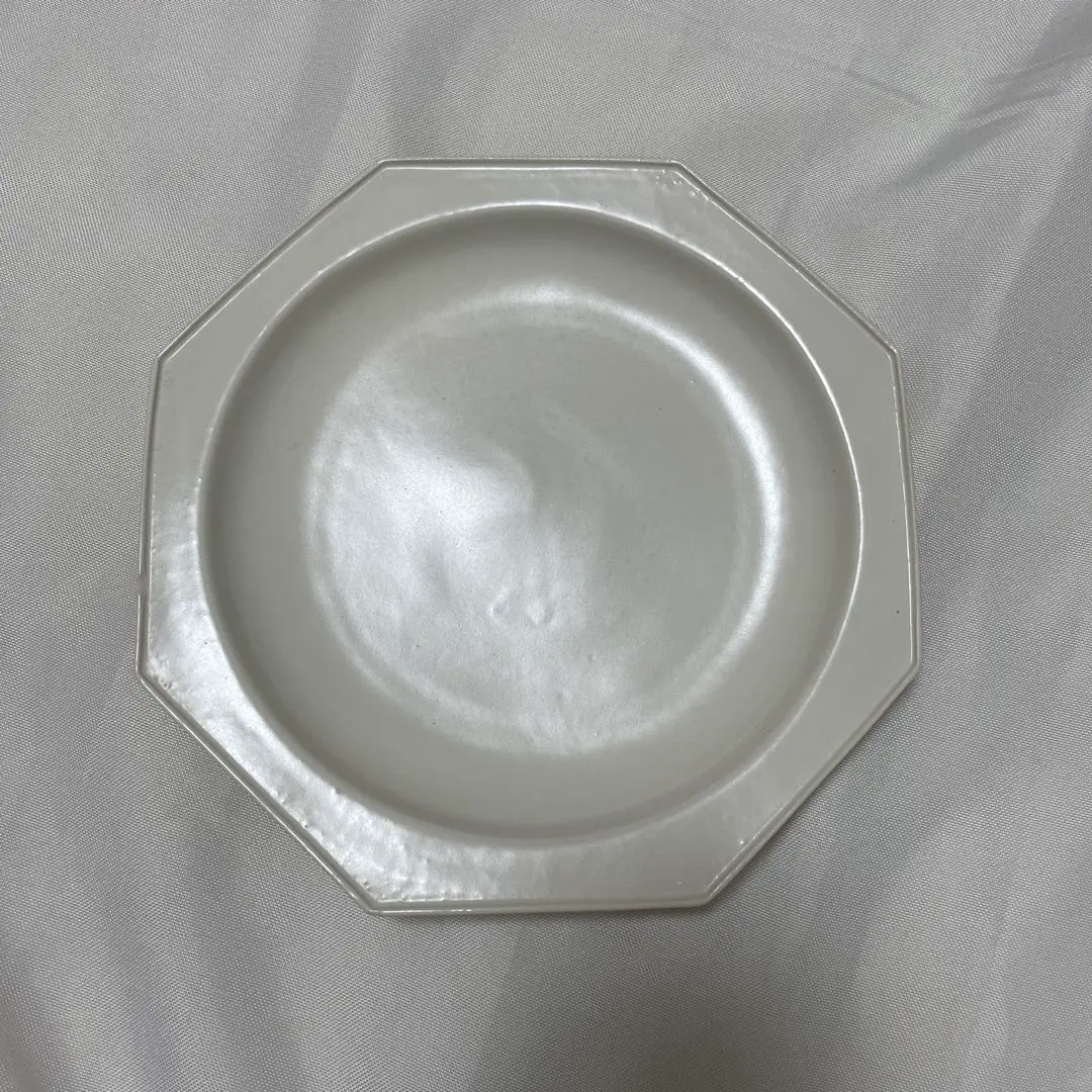 ◇新品未使用 石川隆児 Oval Octogonal Plate 貫入 食器