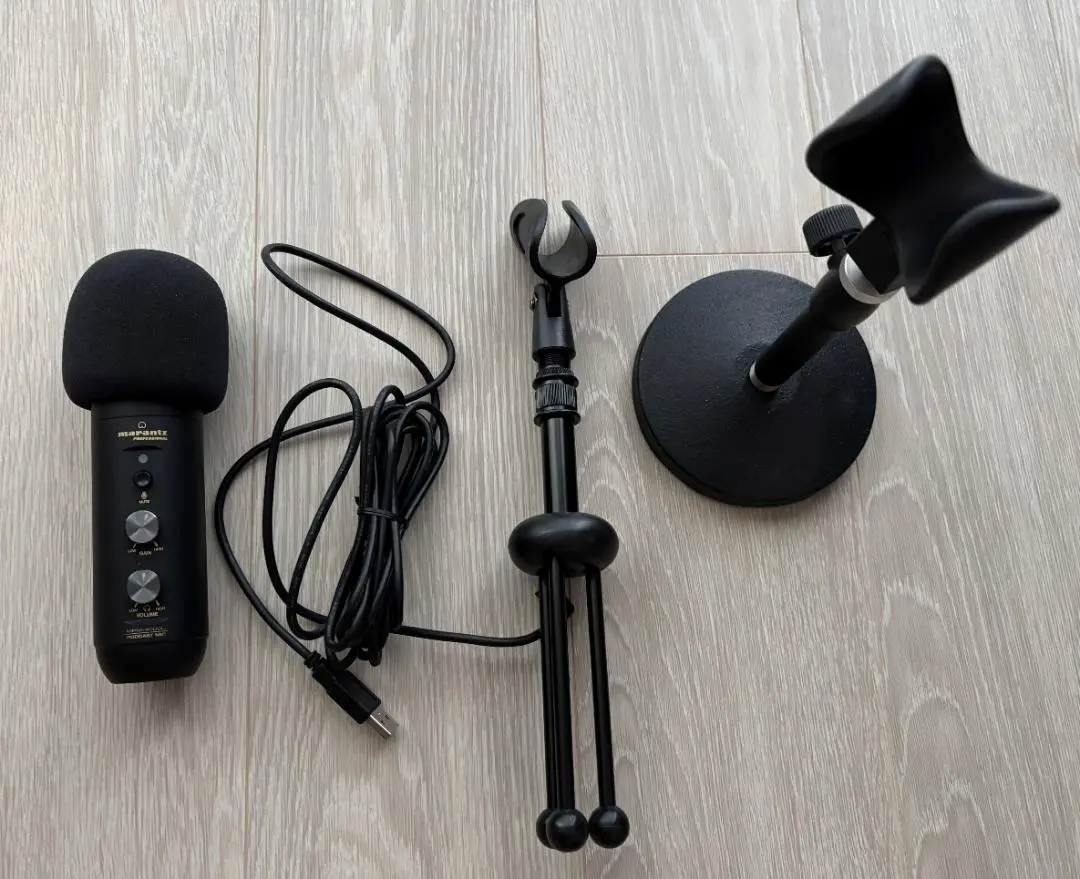 美品！marantz MPM-4000U ポッドキャストマイク Marantz Professional - MPM-4000U Podcast Mic