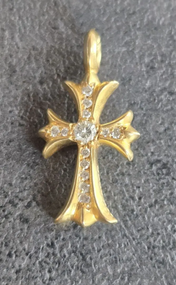 Thumbnail of Chrome Hearts 22k Fat Cross Pave Diamond