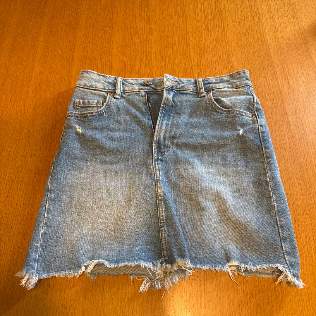 Thumbnail of Bershka denim mini skirt EUR 36