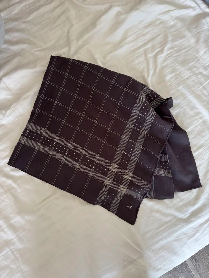 SATIN SCARF HAUTE-SAVOIE | ANATOMICA SAPPORO アナトミカ札幌