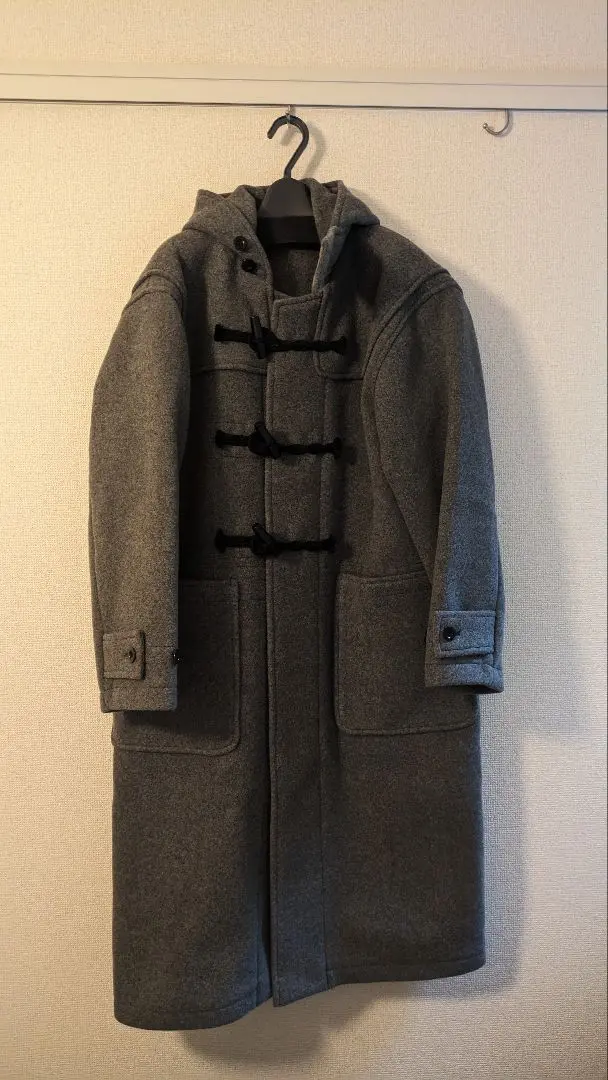 美品☆LENO リノ 20aw ダッフルコート ブラック カシミヤ ウール LENO (リノ) DUFFLE COAT / ダッフルコート