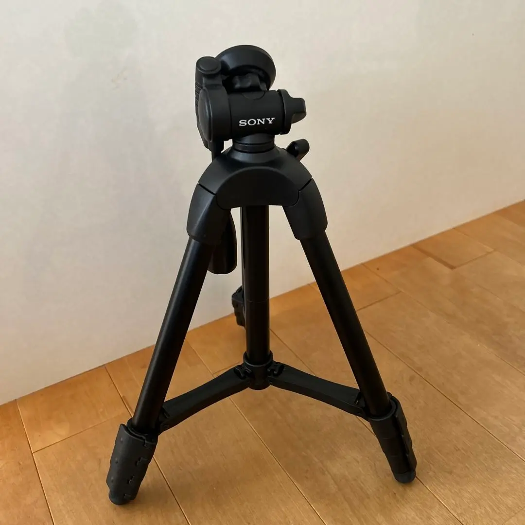 【美品】SONY 三脚 4段 3WAY VCT-R100 ソニー 三脚 4段 中型 3WAY雲台 アルミ VCT-R100（2025年最新vct