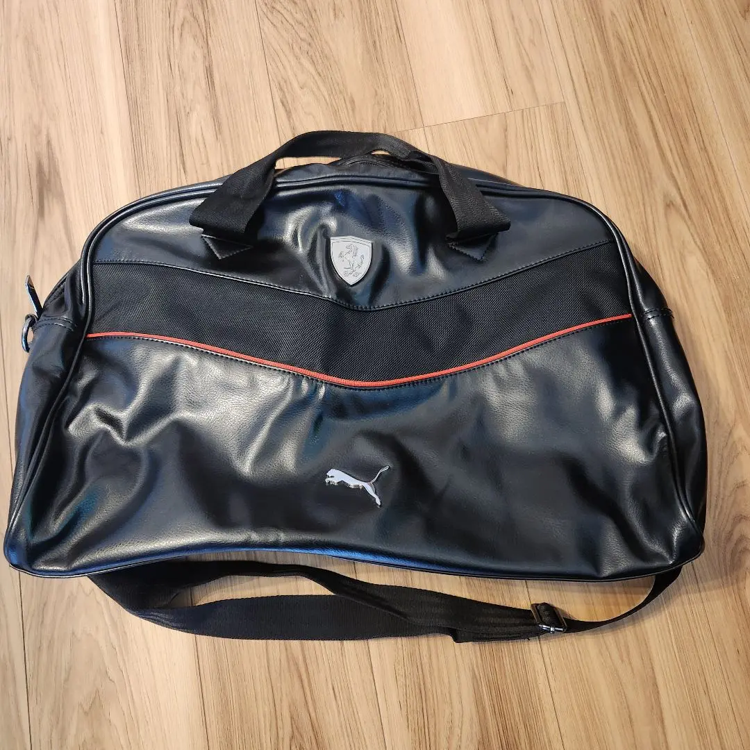 プーマ×フェラーリ ボストンバッグ 黒 新品 PUMA Ferrari 楽天市場】フェラーリ バッグ PUMA × Ferrari プーマ