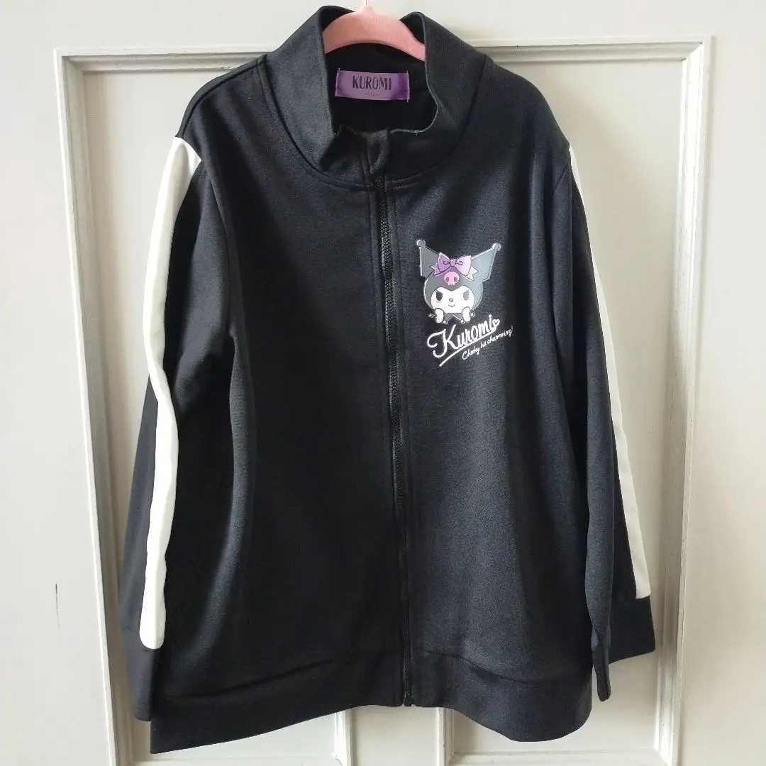【極美品】サンリオ　クロミ　ジャージ　ベロア　セットアップ　上下セット　レア　M 新品】サンリオクロミジャージベロアセットアップ上下セットレアL