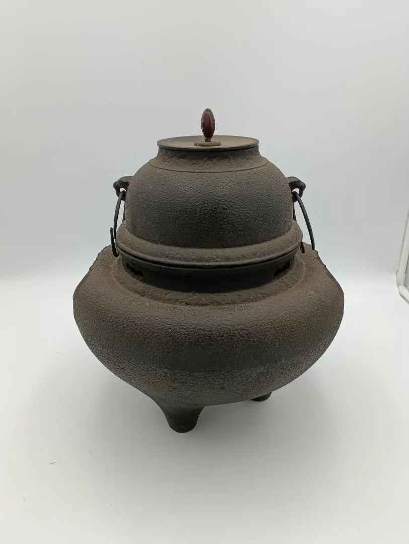 茶釜 しだれ柳 錆 茶道具 茶器 鉄器 あじろ鉄 銘 茶釜 しだれ柳 錆 茶道具 茶器 鉄器 あじろ鉄 銘