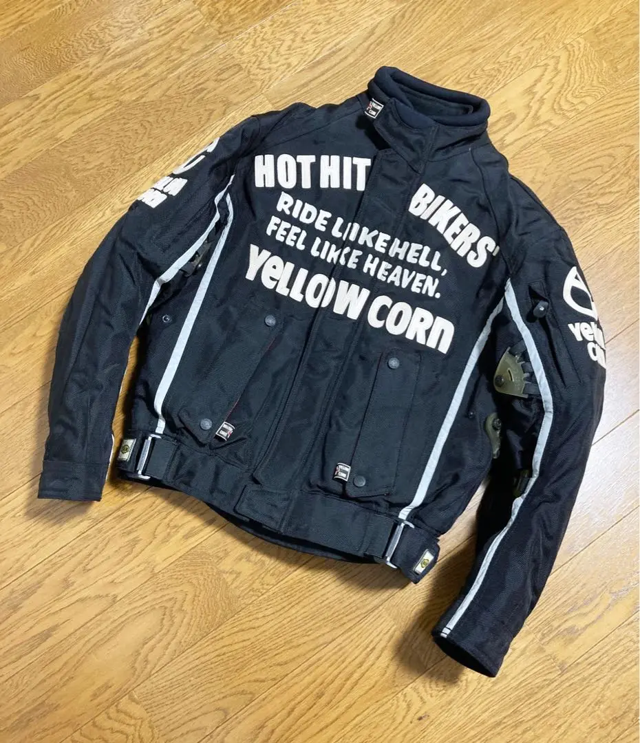 YeLLOW CORN　bRP　ライダース　本革　　パンチング　メッシュ　黒 楽天市場】イエローコーン ジャケット（素材（生地・毛糸）本革