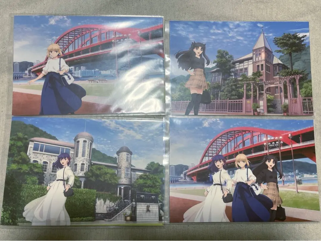 Fate　神戸　ポストカード 劇場版「Fate/stay night [Heaven's Feel]」× 神戸観光局コラボ