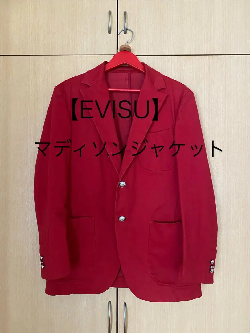 よん 未使用 EVISU エヴィス 柿渋テーラードジャケット マディソン 2025年最新】マディソン エヴィスの人気アイテム - メルカリ