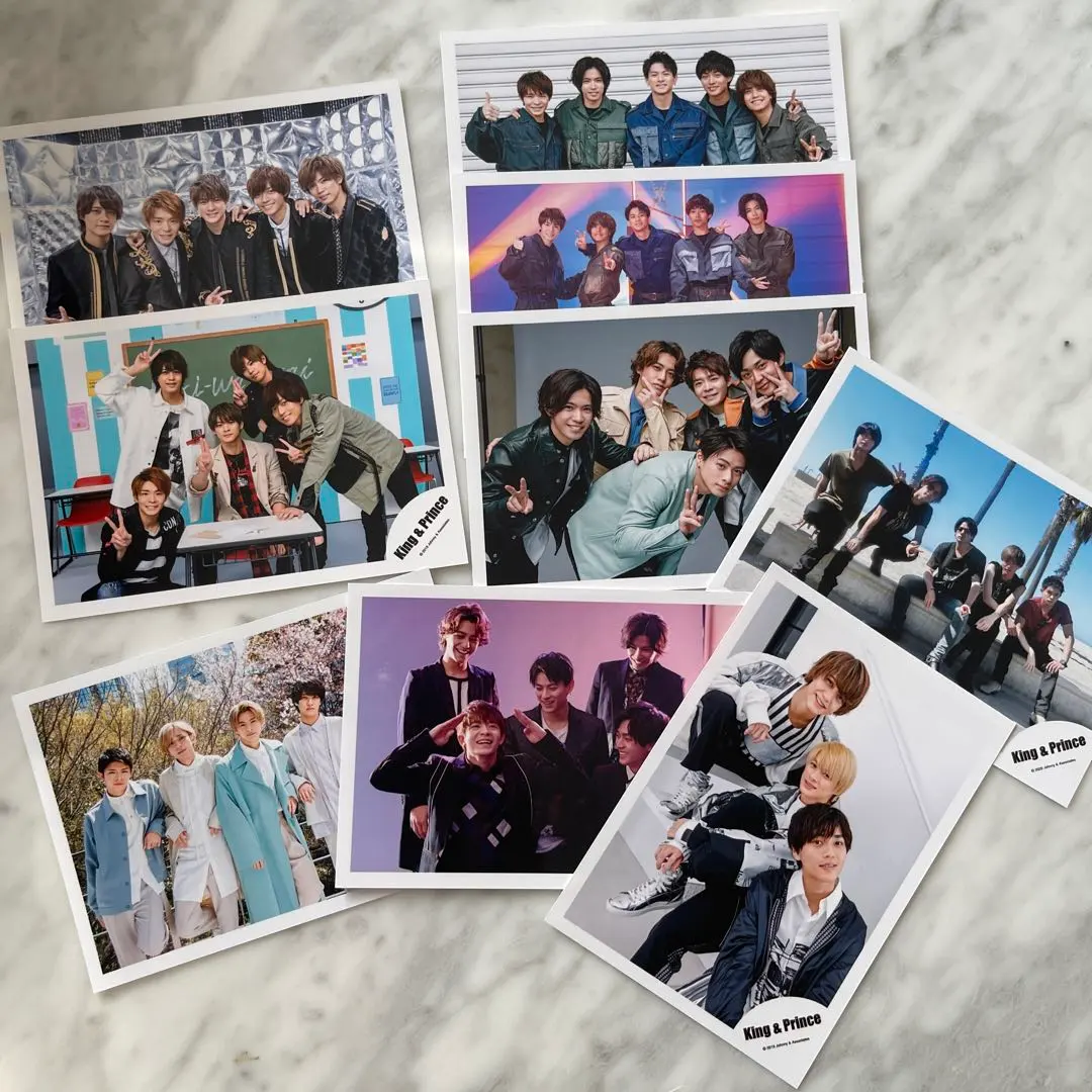 Thumbnail of King & Prince Official Photo 9 pieces