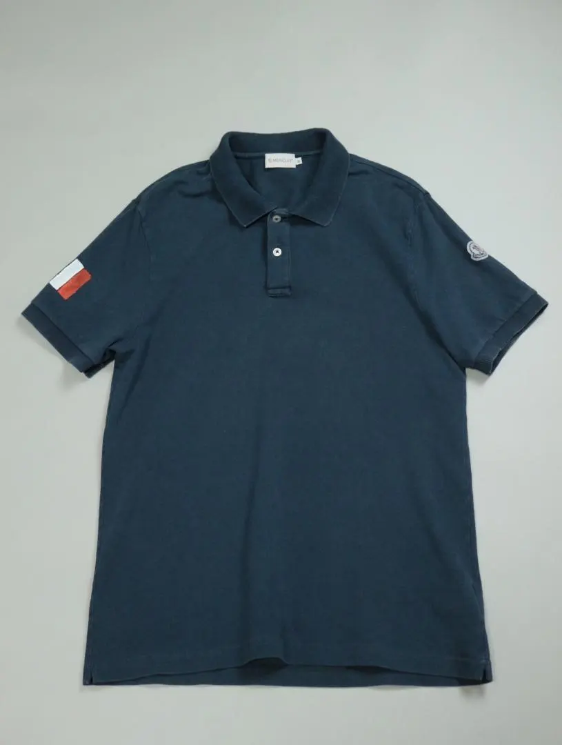 Thumbnail of Moncler short-sleeved pique polo shirt