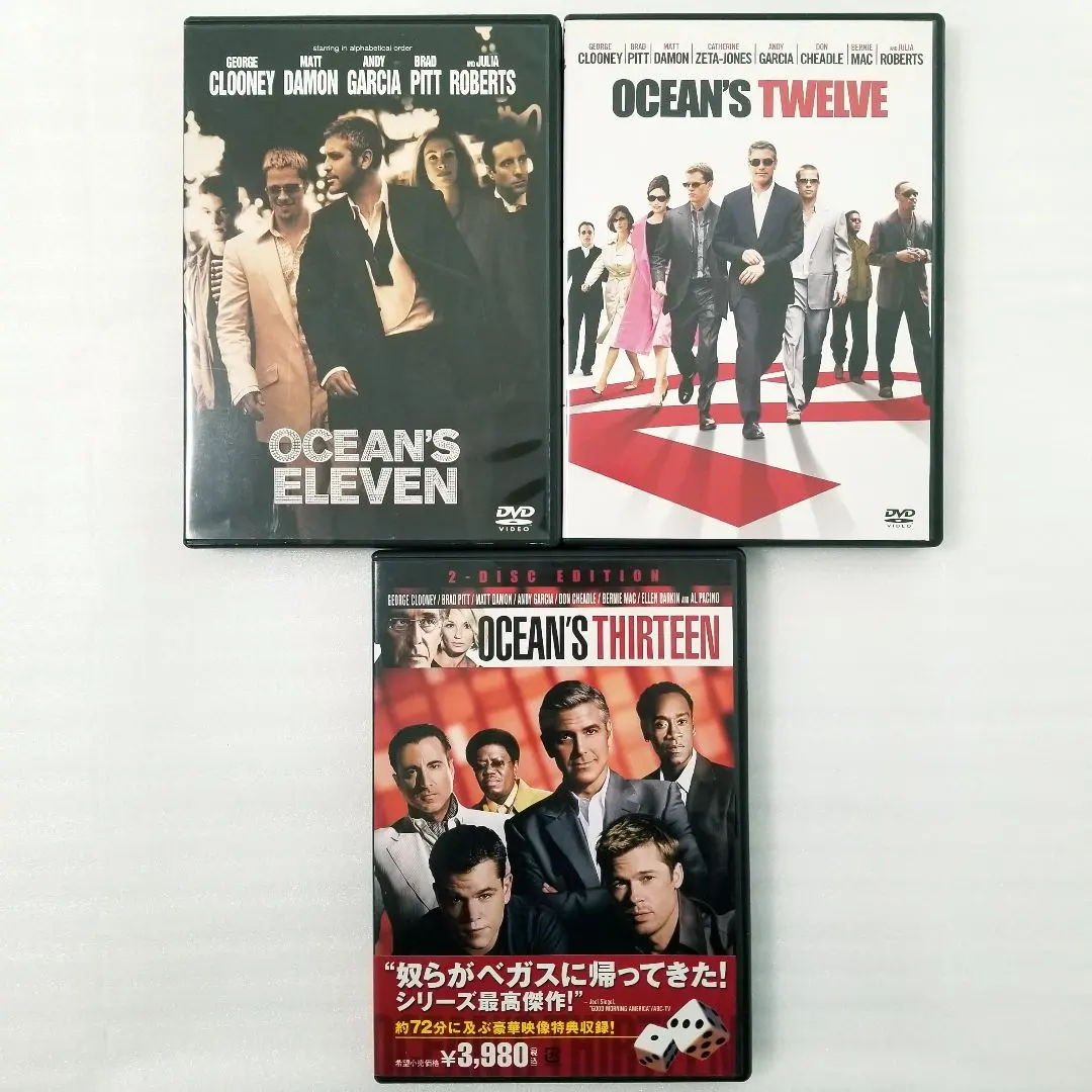 Thumbnail of Ocean's 11 + 12 + 13 3-Movie DVD Set