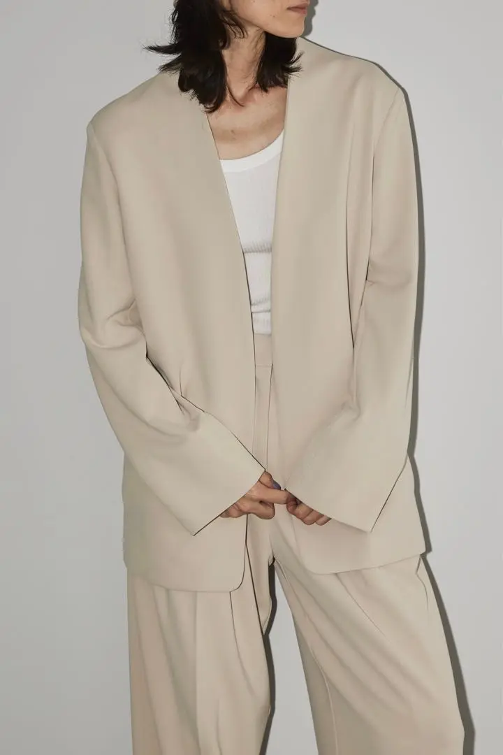 お直しありTODAYFUL Collarless Twill JK 2025年最新】collarless twill jacket todayfulの人気アイテム