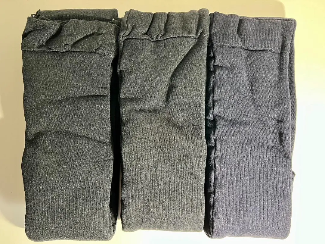 うらぽか ハラマキタイツ 3色セット うらぽか あったかパイル 200デニール ハラマキタイツ 3足