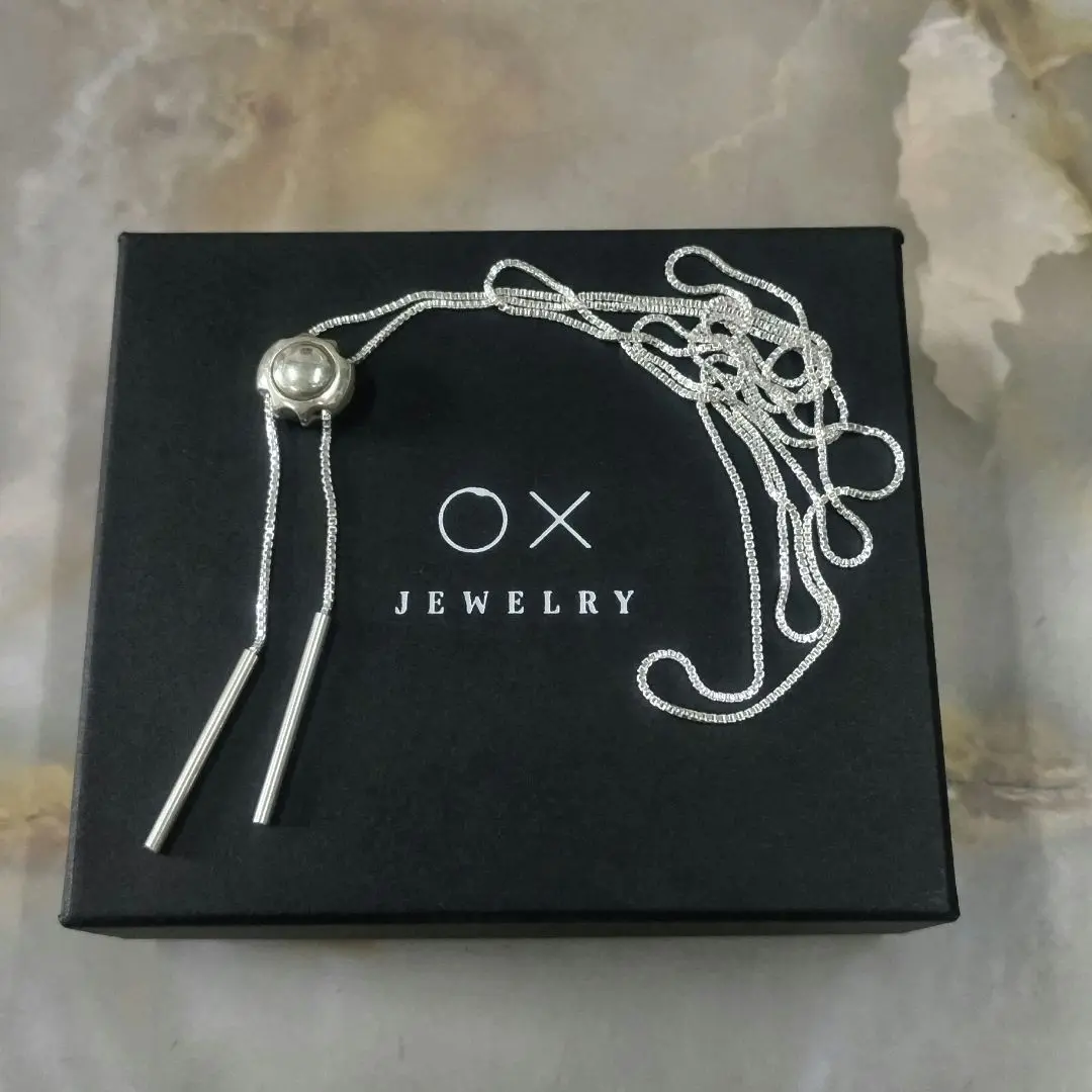 S*O様 OX JEWELRY Silver Loop Tie オックスジュエリ OX JEWELRY Silver Loop Tie | MB -there is a rea