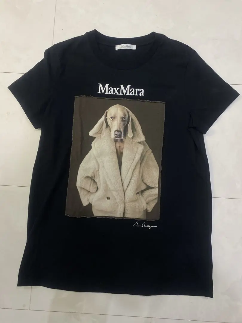 マックスマーラ☆2024ドッグTシャツM タキマキ 犬 マックスマーラ☆2024ドッグTシャツM タキマキ犬