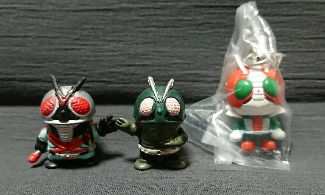 仮面ライダー  パンソンワークス　石ノ森コレクション　ソフビフィギュア4個セット 仮面ライダー パンソンワークス 石ノ森コレクション ソフビ