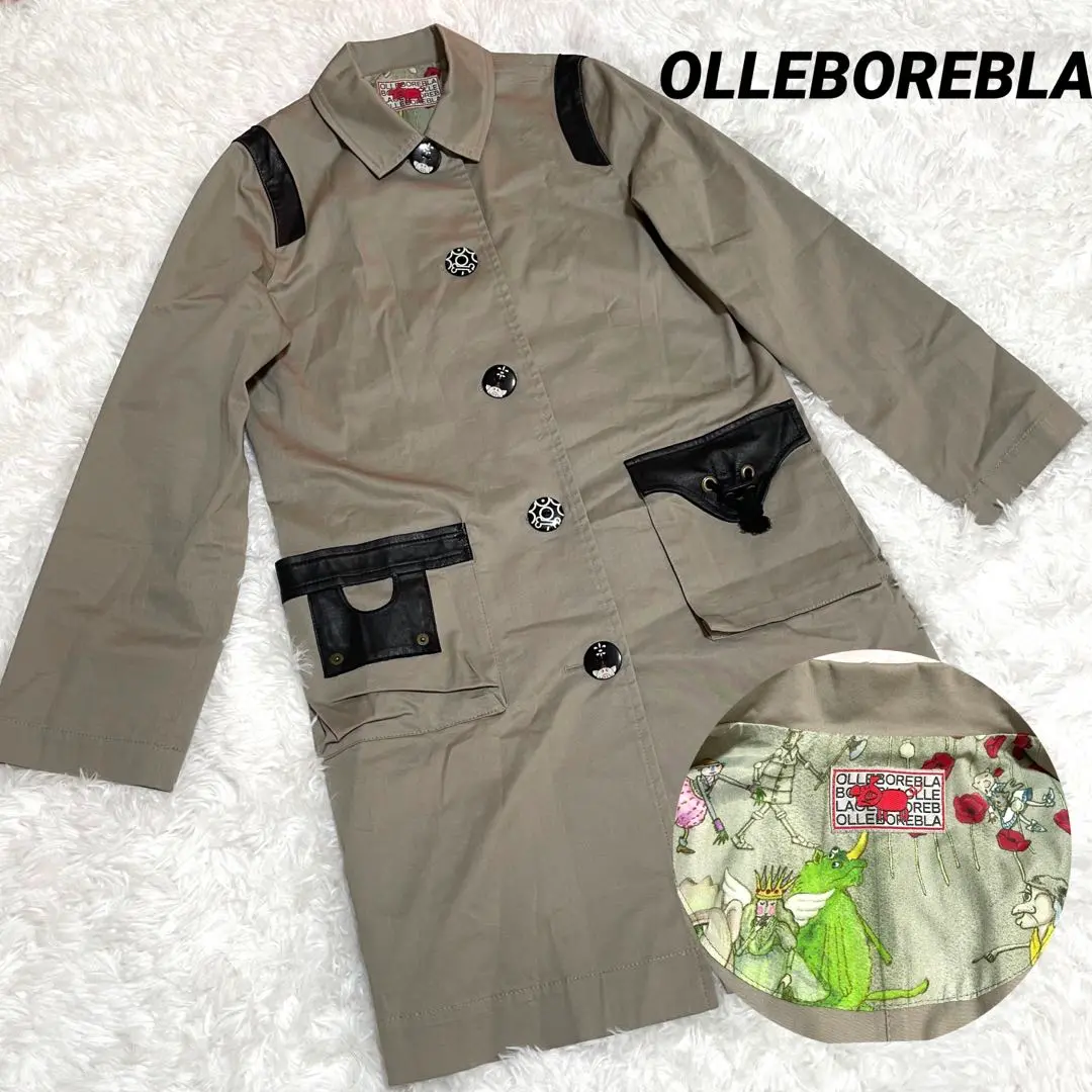 お値下げ中⭐︎アルベロベロ OLLEBOREBLA⭐︎スプリングコート⭐︎新品 2025年最新】Alberobello トレンチコート・スプリングコートの