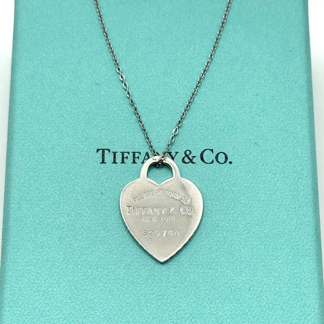 Thumbnail of Excellent condition Tiffany & Co. Return to Tiffany Heart Necklace Silver 925