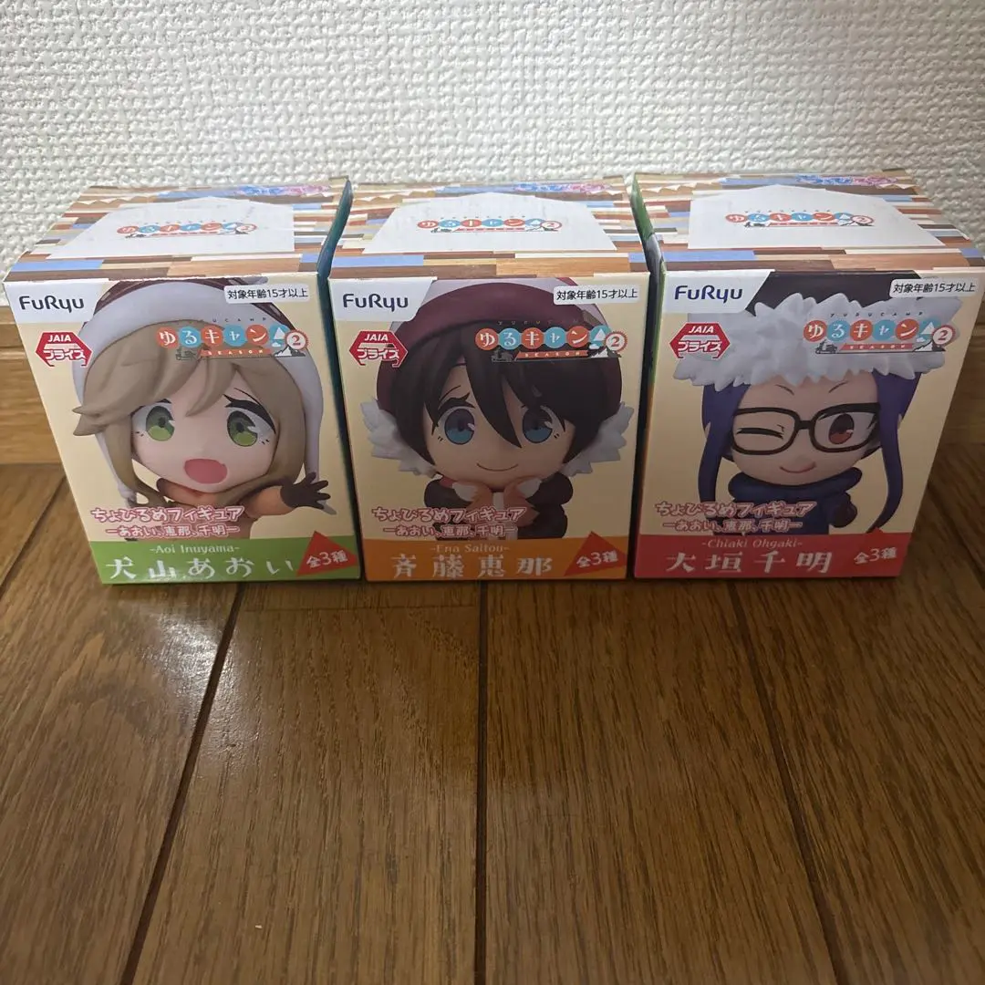 ゆるキャン ちょびるめフィギュア 5体セット ゆるキャン△ SEASON2 ちょびるめフィギュア なでしこ、リン