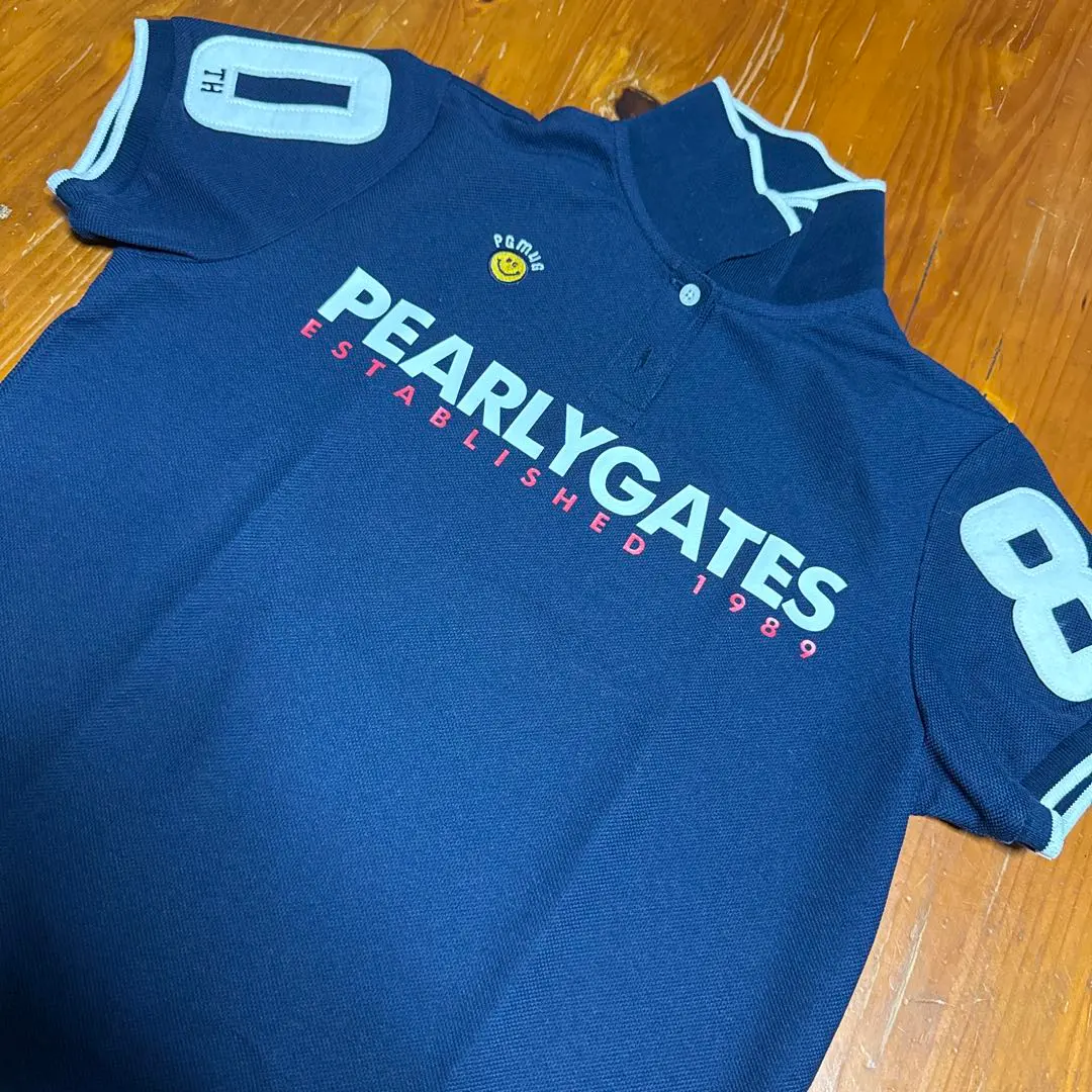 Thumbnail of PEARLY GATES Polo Shirt, Navy, Size 1