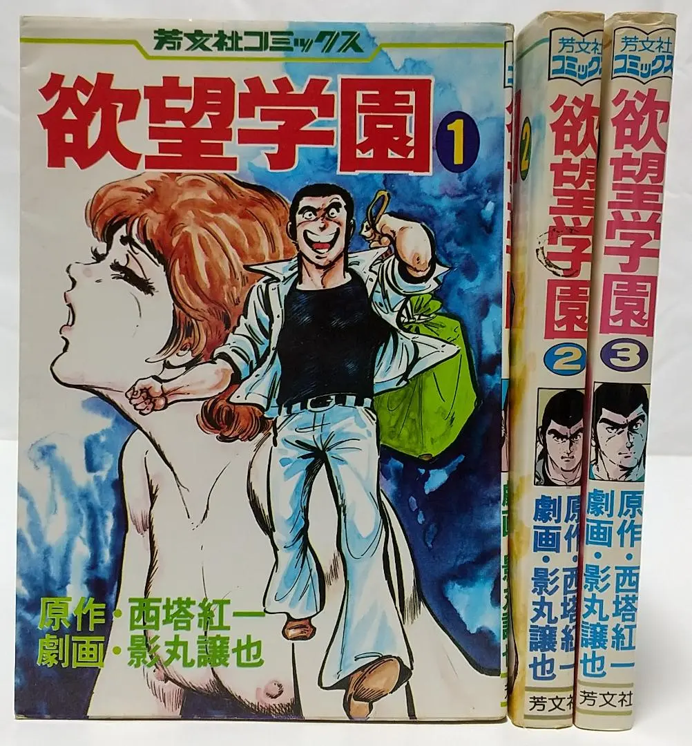 Thumbnail of Desire Academy: Complete 3-Volume Set (Houbunsha Comics)