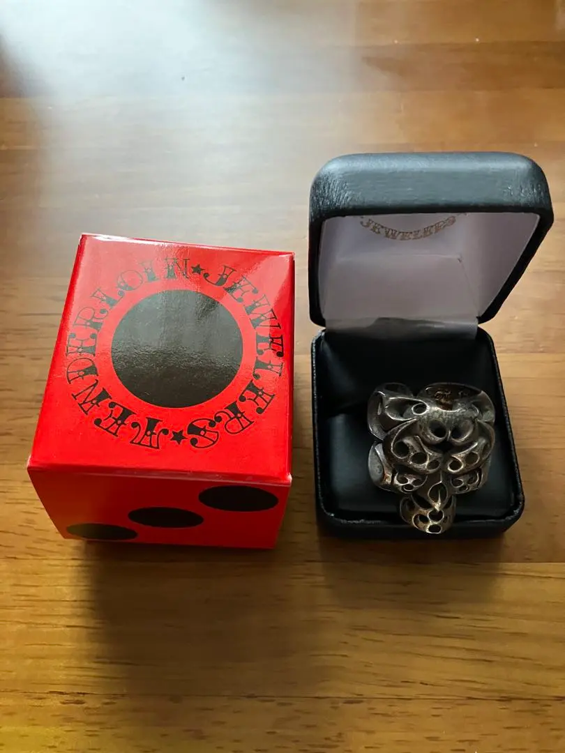 入手困難  TENDERLOIN テンダーロイン ボルネオスカル リング 21号 TENDERLOIN テンダーロイン SKULL RING SILVER ボルネオスカル