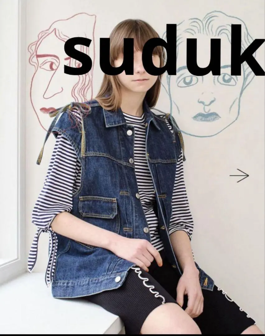 2025年最新】soduk デニムベストの人気アイテム - メルカリ