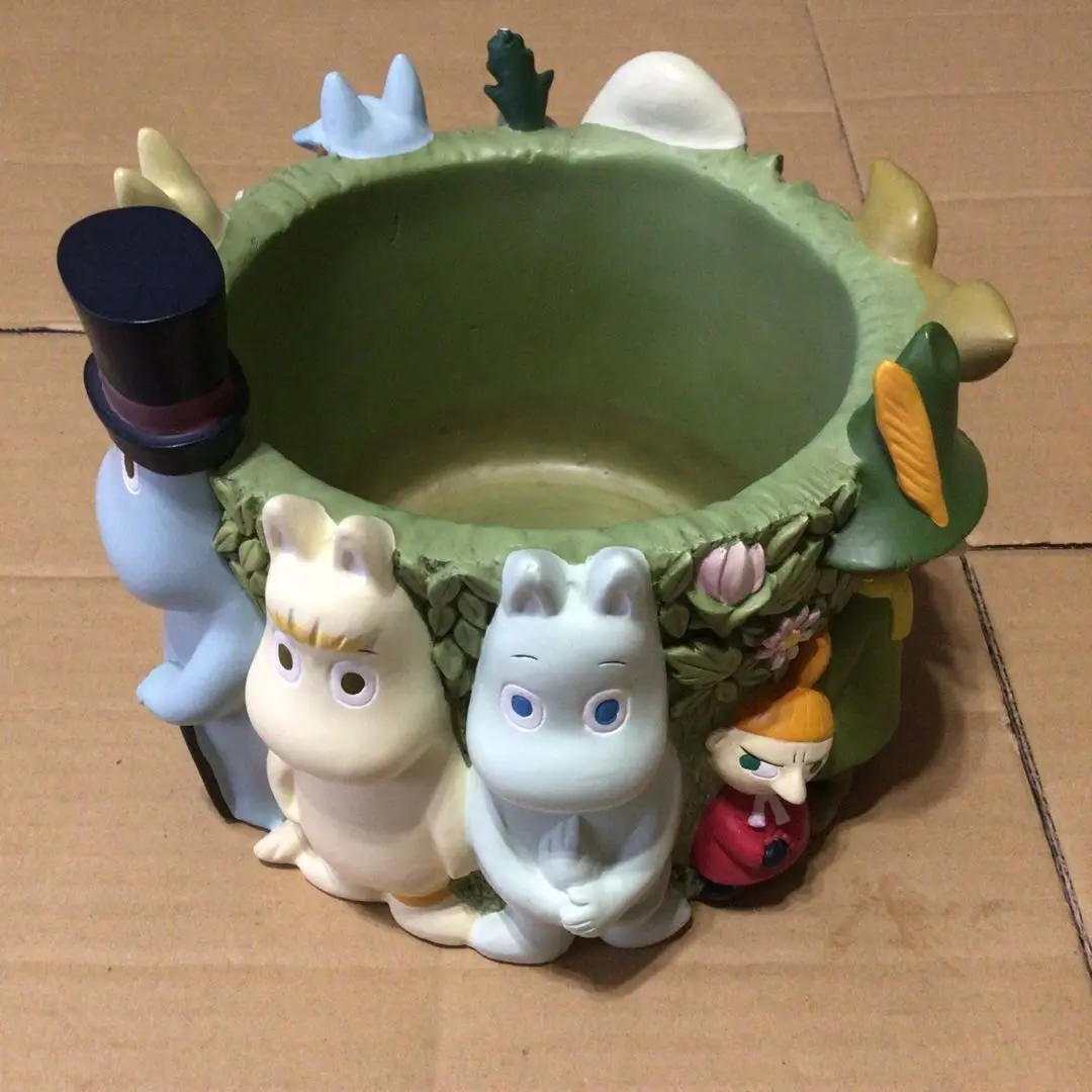 ムーミン  加藤工芸 プランター  鉢入れ 2セット ムーミン 加藤工芸 プランター 鉢入れ 2セット