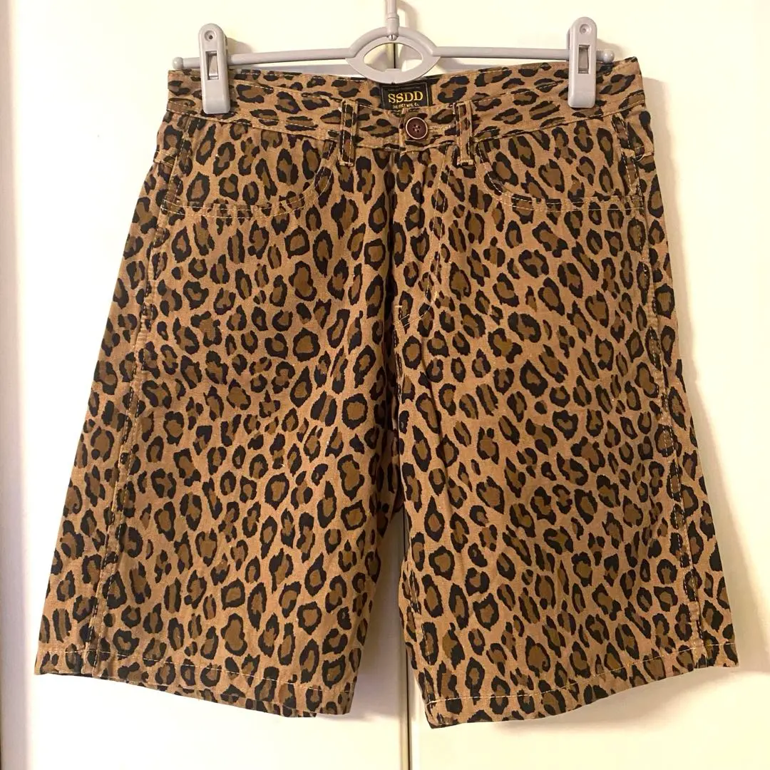 FUCT SSDD☆豹紋☆豹紋☆短褲☆豹紋☆龐克搖滾 的縮圖